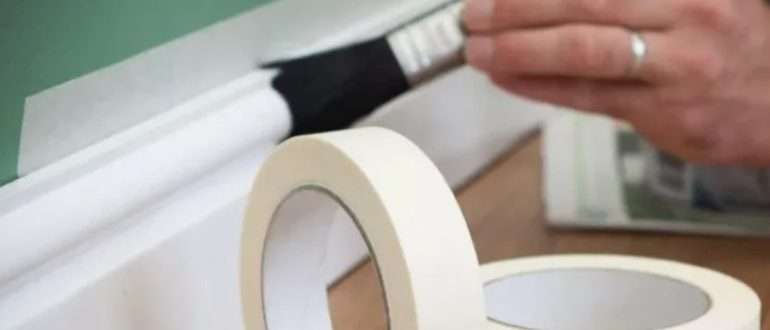 Как выбрать малярный скотч для покраски стен: что важно знать