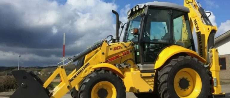 Экскаватор-погрузчик New Holland 110b: технические характеристики и возможности