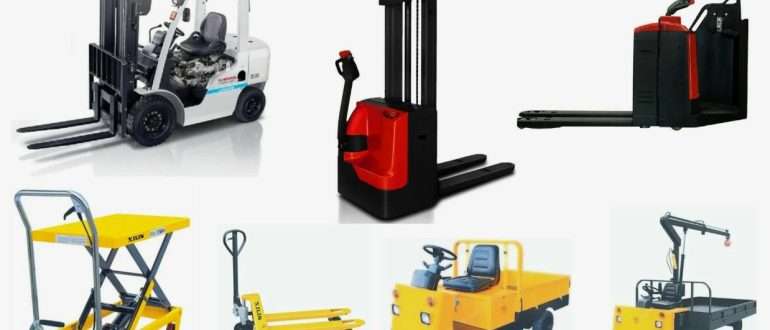 Сравнение разных видов спецтехники для работы с грузами