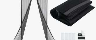 Москитная сетка на магнитах как простой способ защитить дом от насекомых