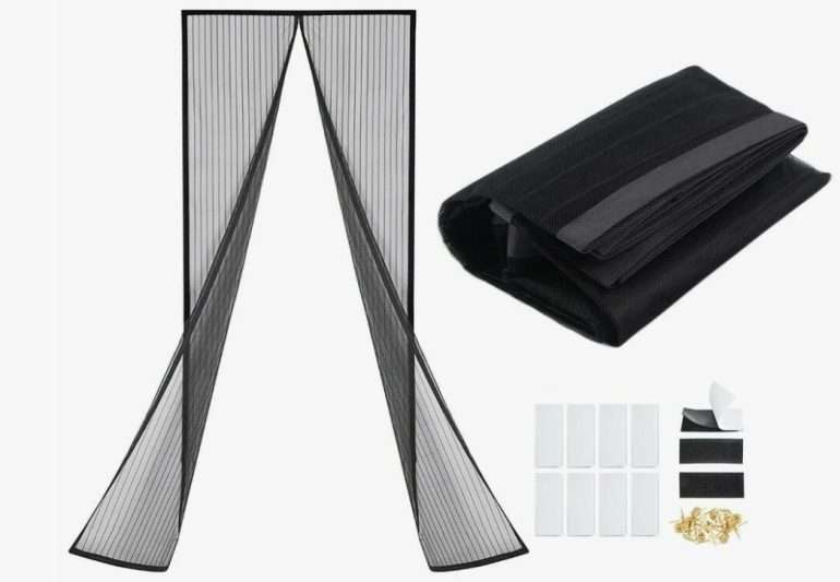 Москитная сетка на магнитах как простой способ защитить дом от насекомых